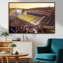 University of Kansas Jayhawks Football Team Print - Lawrence by MyGreatCanvas | Canvas Wall Art Prints | Photo Prints & Wall Decor