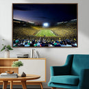 University of Michigan Wolverines Football Team Print - Ann by MyGreatCanvas | Canvas Wall Art Prints | Photo Prints & Wall Decor