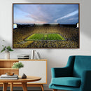 University of Michigan Wolverines Football Team Print - Ann by MyGreatCanvas | Canvas Wall Art Prints | Photo Prints & Wall Decor