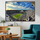 Framed USF Bulls Football Team Print - Tampa Raymond James by MyGreatCanvas | Canvas Wall Art Prints | Photo Prints & Wall Decor