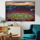 Framed Arizona Wildcats Football Team Print - Tucson Arizona by MyGreatCanvas | Canvas Wall Art Prints | Photo Prints & Wall Decor