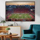 Arizona Wildcats Football Team Print - Tucson Arizona by MyGreatCanvas | Canvas Wall Art Prints | Photo Prints & Wall Decor
