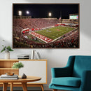 Indiana University Hoosiers Football Team Print Canvas - by MyGreatCanvas | Canvas Wall Art Prints | Photo Prints & Wall Decor