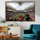 Miami Hurricanes Football Team Wall Art Print - Miami Hard
