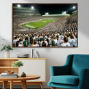 Michigan State Spartans Football Canvas Print - East Lansing by MyGreatCanvas | Canvas Wall Art Prints | Photo Prints & Wall Decor