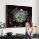 Michigan State Spartans Football Team Print - East Lansing