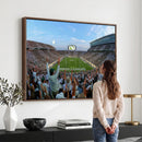 Michigan State Spartans Football Team Art Print - East