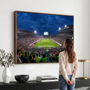 Michigan State Spartans Football Team Print - East Lansing
