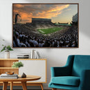 Michigan State Spartans Football Team Print - East Lansing