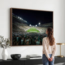 Framed Michigan State Spartans Football Team Print - East