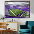 Northwestern University Wildcats Football Team Print - by MyGreatCanvas | Canvas Wall Art Prints | Photo Prints & Wall Decor