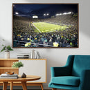 University of Oregon Ducks Football Team Print - Eugene