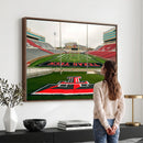 Texas Tech Red Raiders Football Team Print - Lubbock Jones