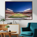 Rutgers Scarlet Knights Football Team Print - Piscataway SHI by MyGreatCanvas | Canvas Wall Art Prints | Photo Prints & Wall Decor