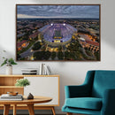 The Louisiana State University Tigers Football Team Print -