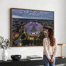 The Louisiana State University Tigers Football Team Print -