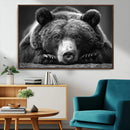 Resting Grizzly 399 Bear Canvas Print | Ready to Hang Wall