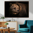 Wild Grizzly 399 Bear Canvas Wall Art Print, Bear Animal by MyGreatCanvas | Canvas Wall Art Prints | Photo Prints & Wall Decor