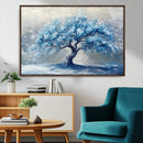 Abstract Blue Tree Art Canvas Print, Majestic Tree Wall Art by MyGreatCanvas | Canvas Wall Art Prints | Photo Prints & Wall Decor
