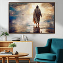 Jesus Walking on Water Wall Art | Ready to Hang Spiritual