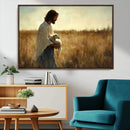 Jesus the Good Shepherd Wall Art Canvas Print -
