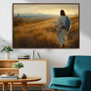 Jesus the Good Shepherd Wall Art Canvas Print - by MyGreatCanvas | Canvas Wall Art Prints | Photo Prints & Wall Decor