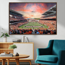 Oregon State Beavers Football Team Print - Corvallis Reser by MyGreatCanvas | Canvas Wall Art Prints | Photo Prints & Wall Decor