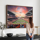 Oregon State Beavers Football Team Print - Corvallis Reser