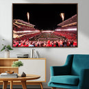 Oregon State Beavers Football Team Print - Corvallis Reser