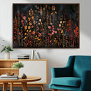 Large Floral Painting Print Illustration Flowers Canvas Wall by MyGreatCanvas | Canvas Wall Art Prints | Photo Prints & Wall Decor