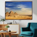 Majestic Ancient Wonders Wall Art Canvas Print – Golden by MyGreatCanvas | Canvas Wall Art Prints | Photo Prints & Wall Decor