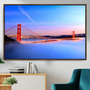 Large San Francisco Wall Art Canvas Print – Framed Golden by MyGreatCanvas | Canvas Wall Art Prints | Photo Prints & Wall Decor