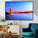 Golden Gate Bridge Wall Art Canvas Print – Framed San by MyGreatCanvas | Canvas Wall Art Prints | Photo Prints & Wall Decor