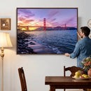 Golden Gate Bridge Wall Art Canvas Print – Framed San by MyGreatCanvas | Canvas Wall Art Prints | Photo Prints & Wall Decor