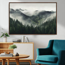 Misty Forest Canvas Print Wall Art Premium Canvas Print a