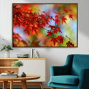 Red Leaves Autumn Forest Wall Art Canvas, Red Leaves Autumn by MyGreatCanvas | Canvas Wall Art Prints | Photo Prints & Wall Decor