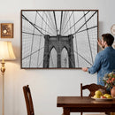 Large Brooklyn Bridge Wall Art Canvas Print