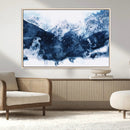 Abstract Blue Mountain Canvas Wall Art – Modern Triptych by MyGreatCanvas | Canvas Wall Art Prints | Photo Prints & Wall Decor