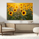 Sunflower Sunshine Wall Art Canvas Print by MyGreatCanvas | Canvas Wall Art Prints | Photo Prints & Wall Decor