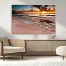 Sunset on Ocean Wall Art Canvas Print by MyGreatCanvas | Canvas Wall Art Prints | Photo Prints & Wall Decor