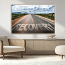 Recovery Road Wall Art Canvas Print