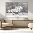 The White Horses Wall Art, Framed White Horses Wall Art