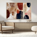 Boho Wall Art Canvas Print Set Mid-Century Prints Bohemian