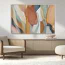 Boho Wall Art Canvas Print Set, Watercolor Boho Wall Art
