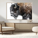 American Bison Wall Art Print – Majestic Buffalo Canvas