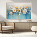 Abstract Flower Wall Art Canvas Print