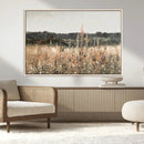 Abstract Wildflower Art Field Landscape Oil Painting Print,