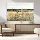 Wildflower Field Wall Art Canvas | Nature-Inspired Landscape