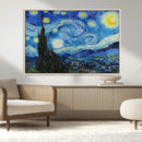 Vincent Van Gogh The Starry Night Abstract Wall Art Canvas