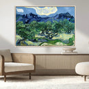 Olive Trees Van Gogh Wall Art Canvas Print